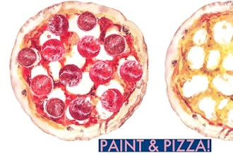 Paint & Pizza Workshops @ Brooklyn DOP